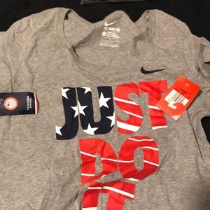 Nike just do it us Olympic team tee